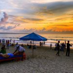 Pantai di Bali yang masih sepi