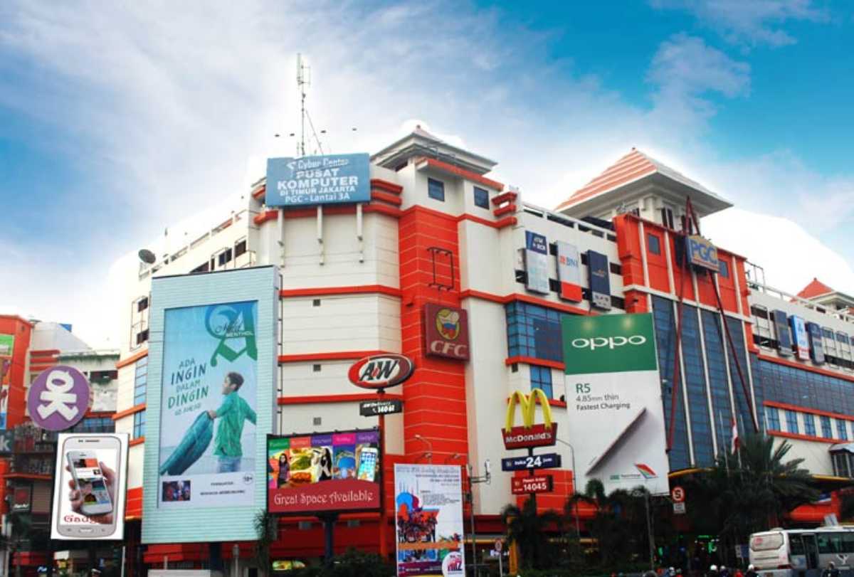 Lokasi PGC Mall Cililitan