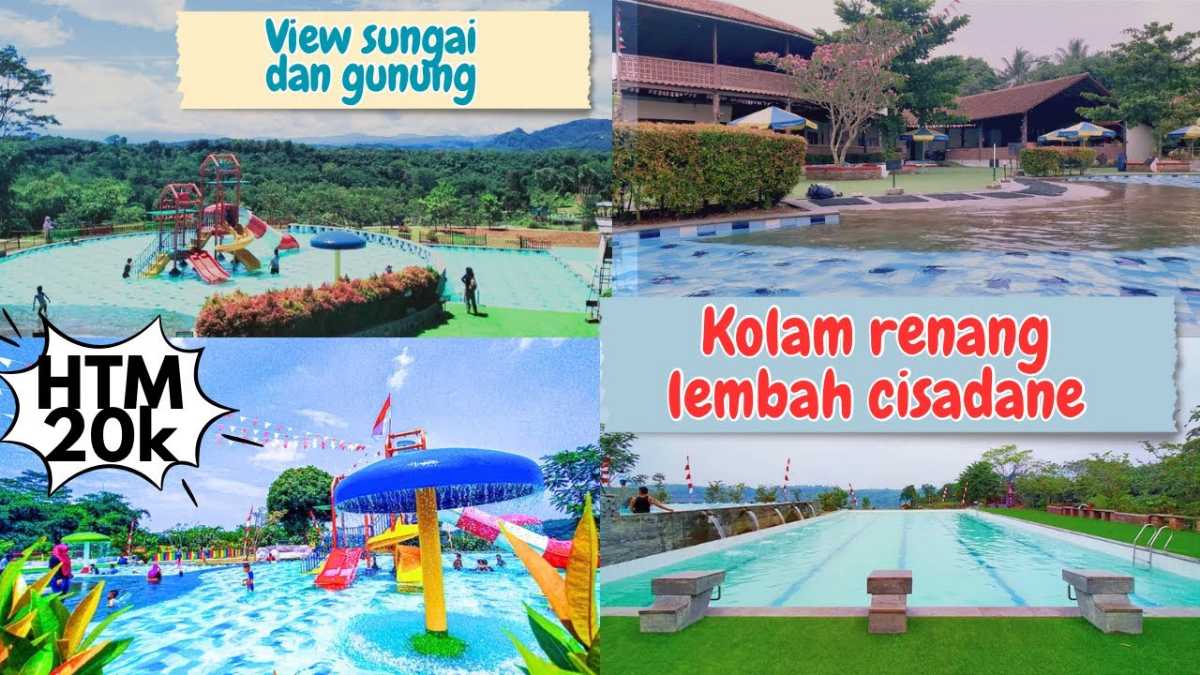 Lokasi dan Rute Lembah Cisadane