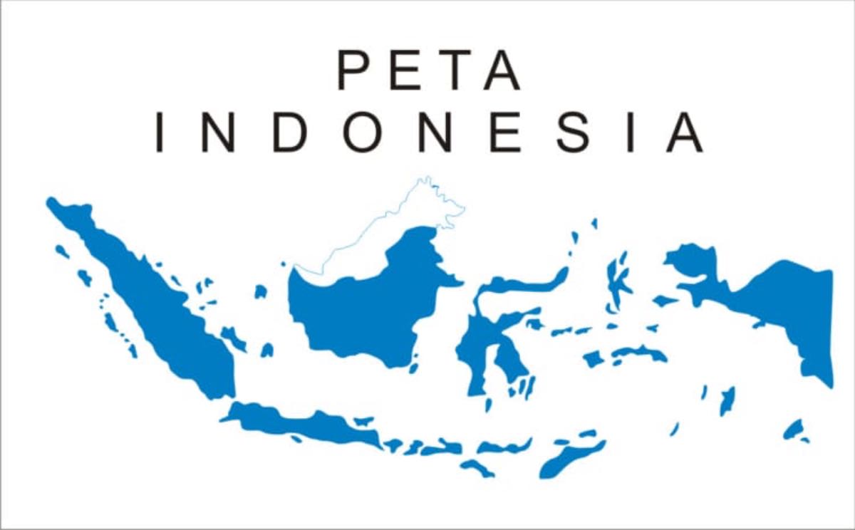 Peta Buta Indonesia Lengkap