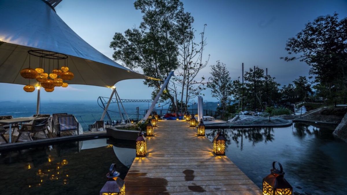 Fasilitas Wisata Perbukitan Obelix