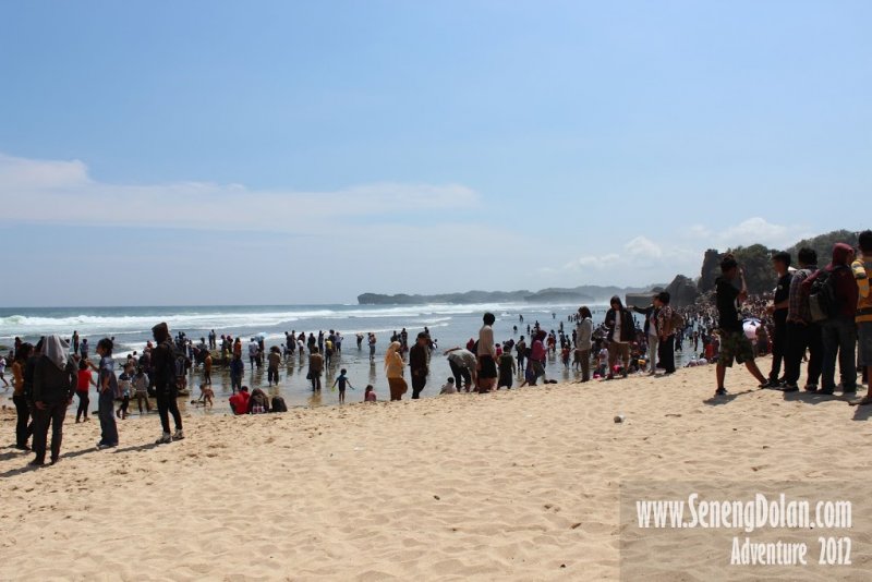 Hamparan Pasir Putih Pantai Indrayanti