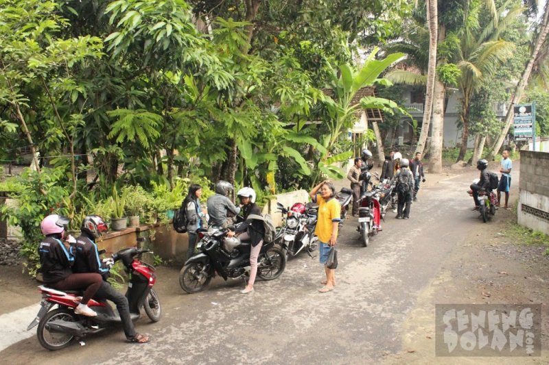 persiapan berangkat ke goa pindul