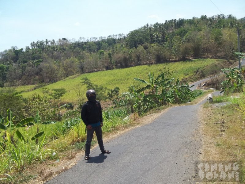 Jalan Menuju Embung Kleco Kulon Progo