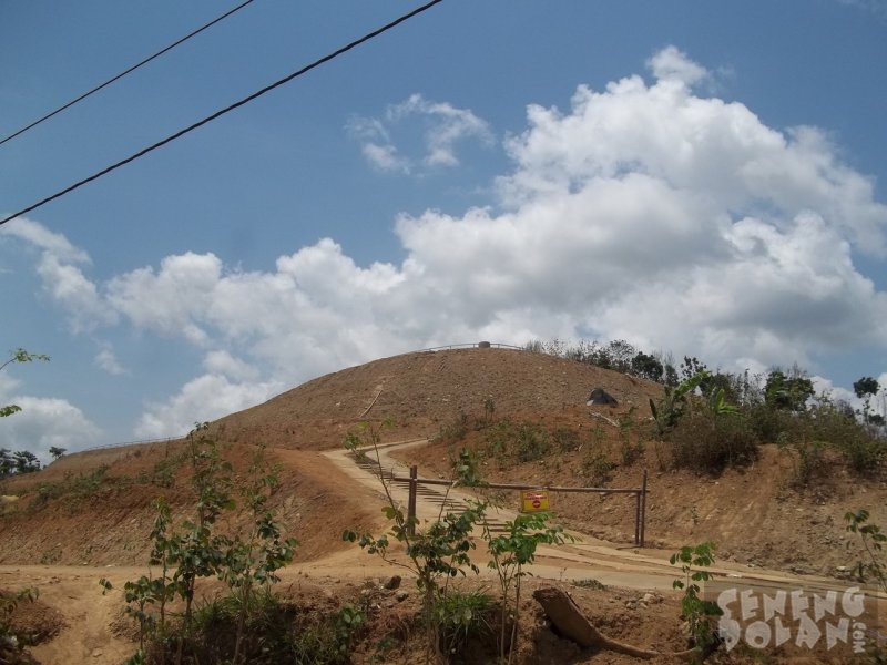 Pemandangan waduk mini Kleco Kulon Progo