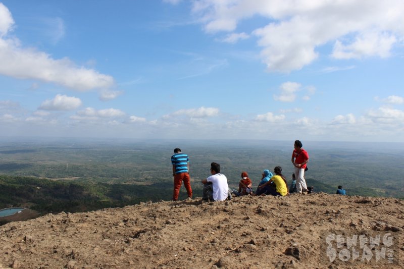 Menikmati suasana Gunung Nglanggeran Gunungkidul