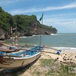 Perahu Nelayan Pantai Gesing Gunungkidul
