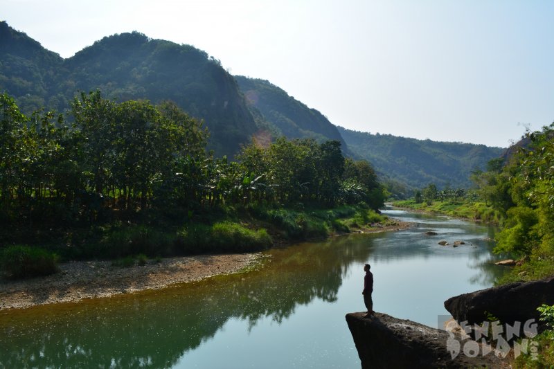 Sungai Oya Selopamioro Imogiri - Tempat Hits Jogja
